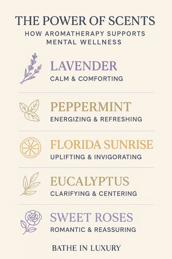 🧘‍♀️ The Power of Scents: How Aromatherapy Supports Mental Wellness