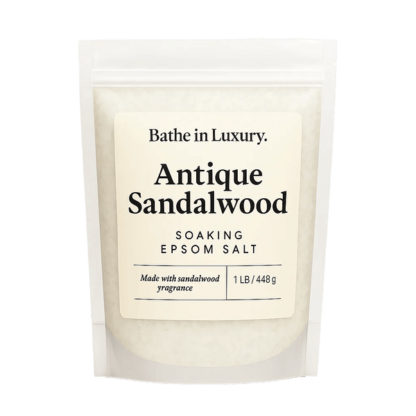 Antique Sandalwood Epsom Salt