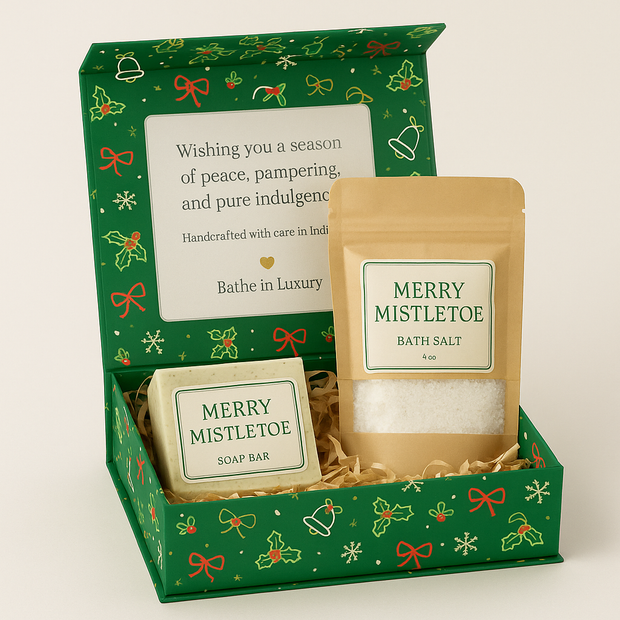 Merry Mistletoe Gift Box – Festive Indulgence Duo
