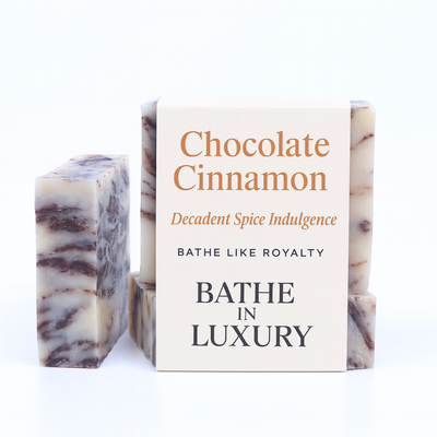 Chocolate Cinnamon Soap Bar – Decadent Spice Indulgence