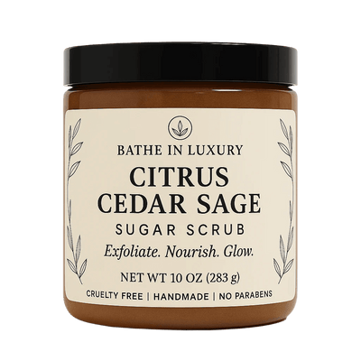 Citrus Cedar Sage Sugar Scrub