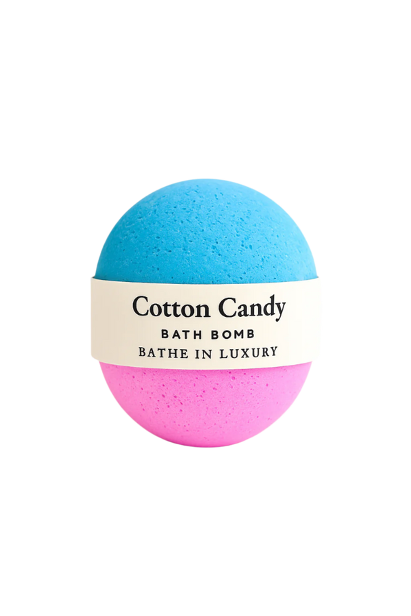 Cotton Candy Bath Bomb – Sweet & Whimsical Fizzy Soak | Fun & Moisturizing