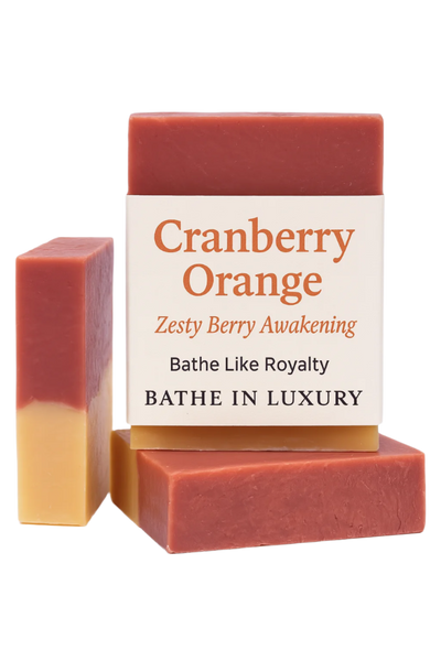 Cranberry Orange Soap Bar – Zesty Berry Awakening