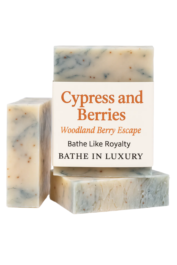 Cypress and Berries Soap Bar – Woodland Berry Escape