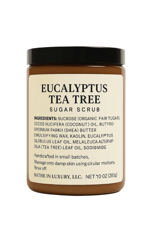 Eucalyptus Tea Tree Sugar Scrub