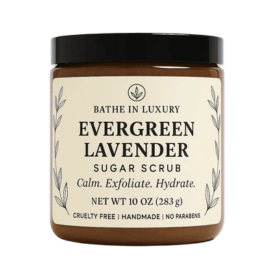 Evergreen Lavender Sugar Scrub
