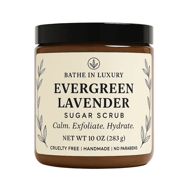 Evergreen Lavender Sugar Scrub
