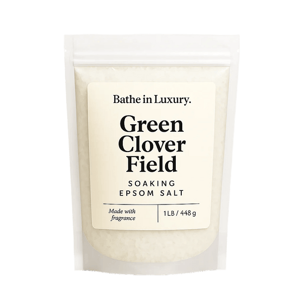 Green Clover Field Epsom Salt