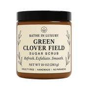 Green Clover Field Sugar Scrub