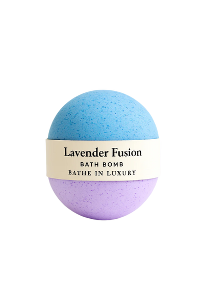 Lavender Fusion Bath Bomb – Calming & Uplifting Soak | Herbal Floral Blend