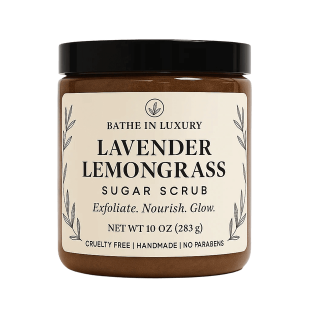 Lavender Lemongrass Sugar Scrub