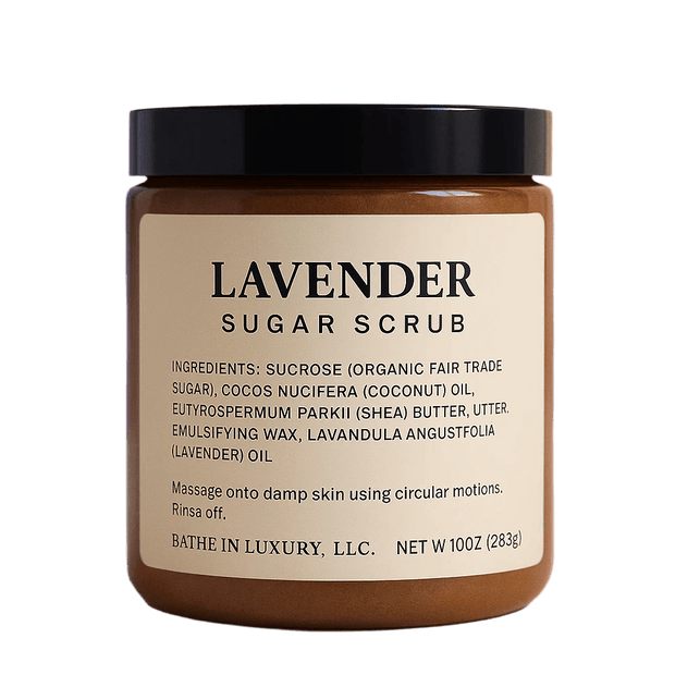 Lavender Sugar Scrub