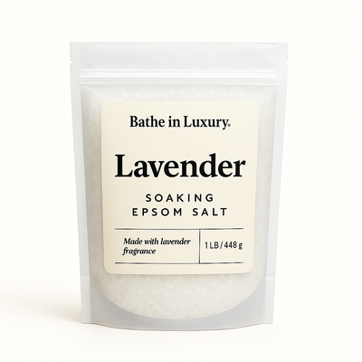 Lavender Epsom Salt – Soothing Bath Soak