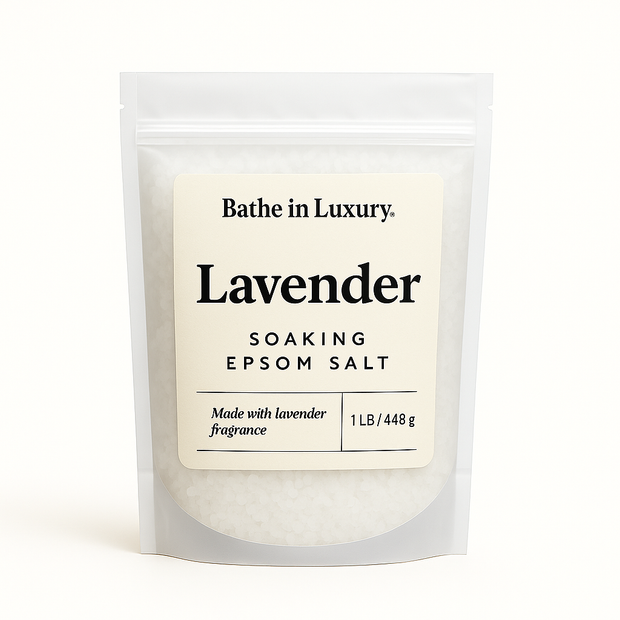 Lavender Epsom Salt – Soothing Bath Soak