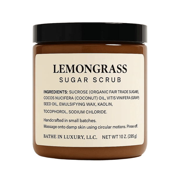 Lemongrass Sugar Scrub