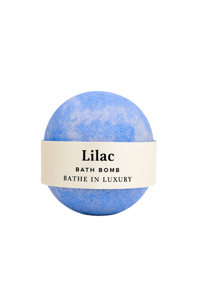 Lilac Bath Bomb – Floral Fizzy Soak | Romantic & Calming Scent