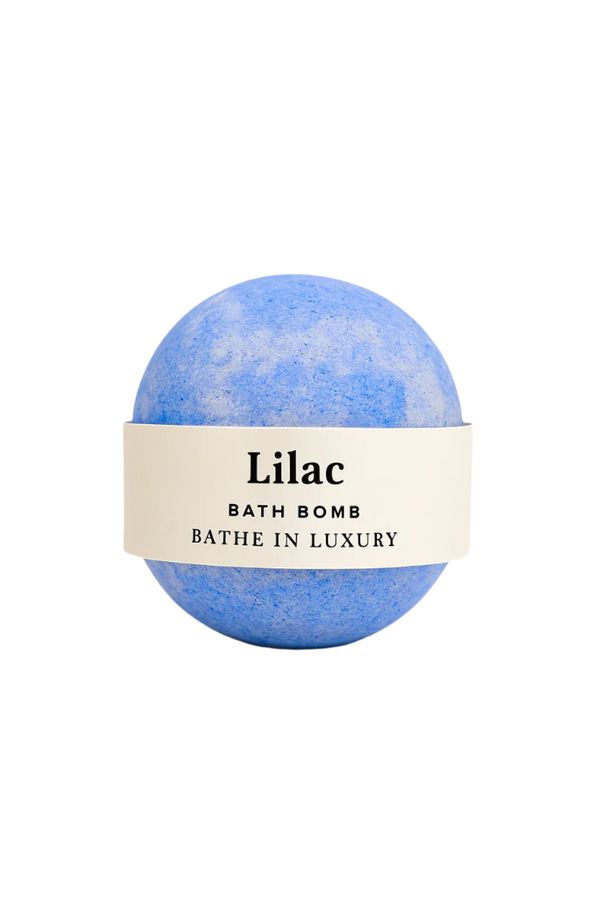 Lilac Bath Bomb – Floral Fizzy Soak | Romantic & Calming Scent