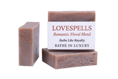 Lovespells Soap Bar – Romantic Floral Blend | Sweet & Enchanting Cleanse