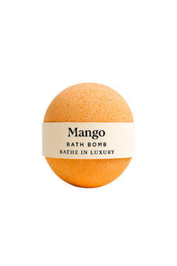Mango Bath Bomb – Tropical Fizzy Soak | Sweet & Juicy Escape