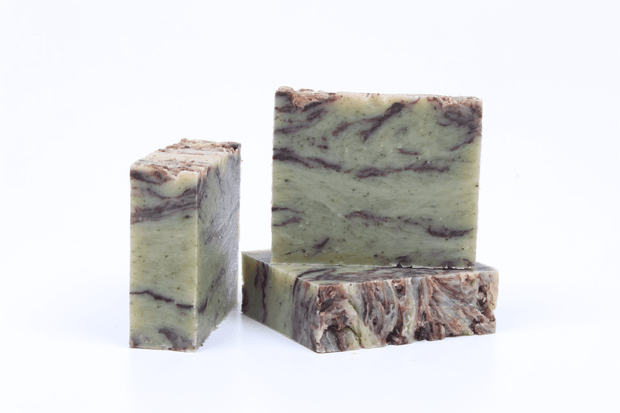 Mint Chocolate Swirl Soap Bar