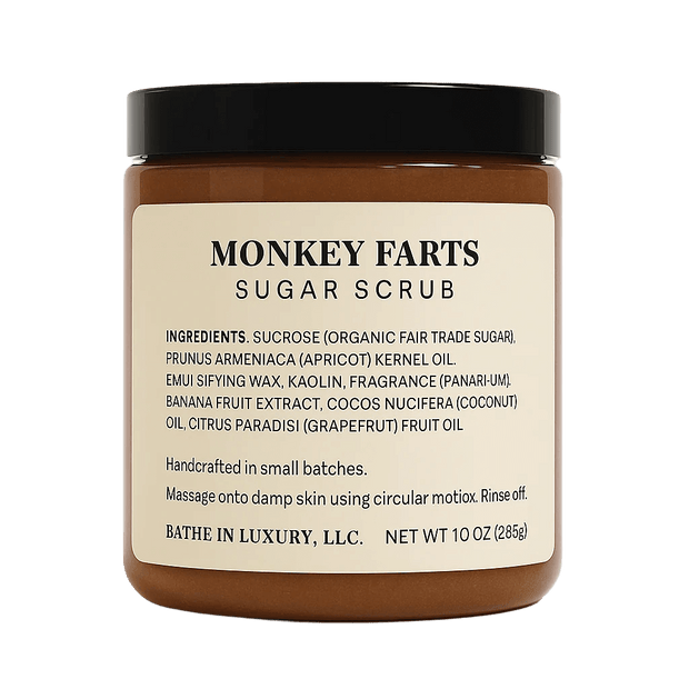 Monkey Farts Sugar Scrub