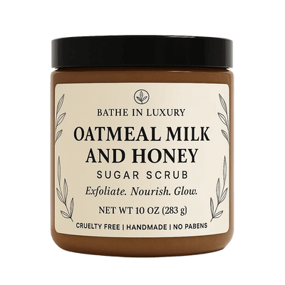 Oatmeal Milk and Honey Sugar Scrub