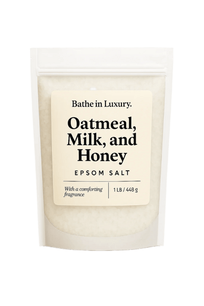 Oatmeal, Milk, and Honey Epsom Salt