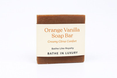 Orange Vanilla Soap Bar – Creamy Citrus Comfort | Sweet & Inviting