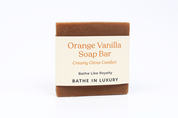 Orange Vanilla Soap Bar – Creamy Citrus Comfort | Sweet & Inviting