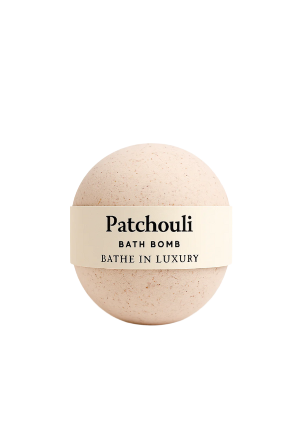 Patchouli Bath Bomb – Earthy Aromatherapy Soak | Grounding & Calming