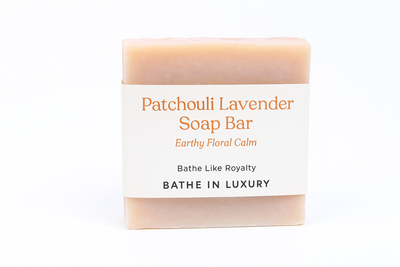 Patchouli Lavender Soap Bar – Earthy Floral Calm | Grounding & Relaxing