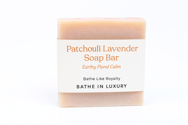 Patchouli Lavender Soap Bar – Earthy Floral Calm | Grounding & Relaxing