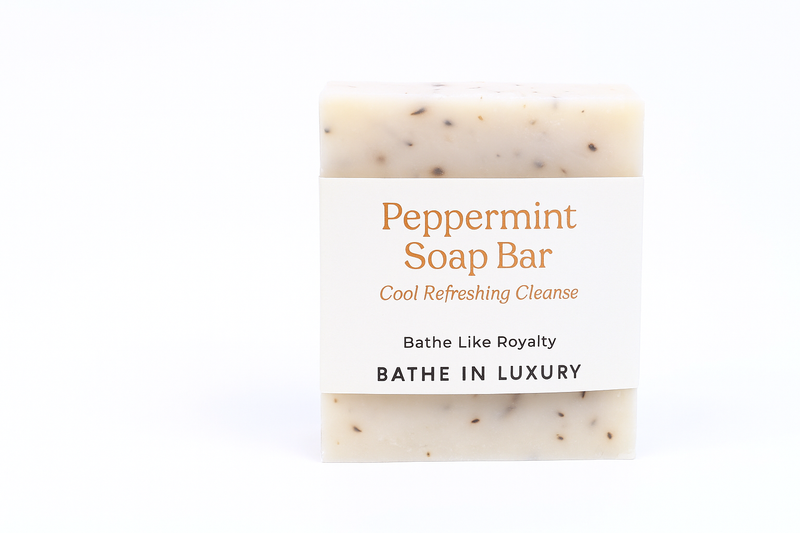 Peppermint Soap Bar – Cool Refreshing Cleanse | Invigorating & Crisp