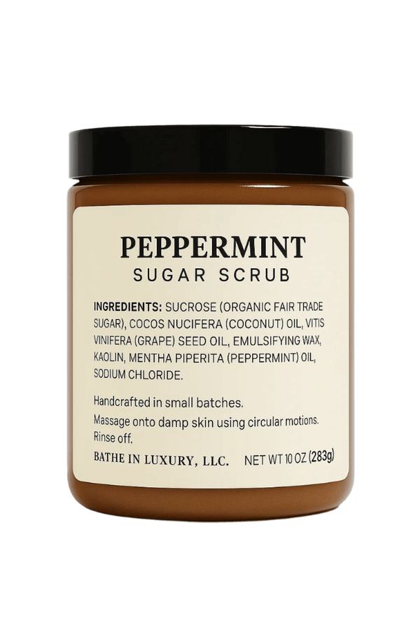 Peppermint Sugar Scrub