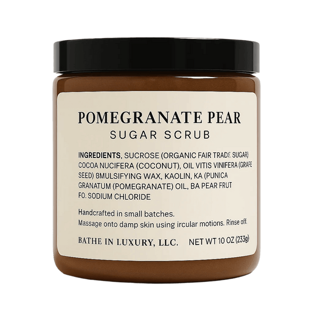 Pomegranate Pear Sugar Scrub