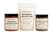 Pumpkin Crunch Cake Gift Set – Limited Fall Spa Experience (3 Piece)