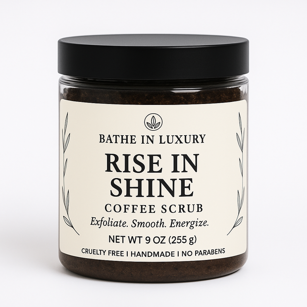 Rise & Shine Coffee Scrub – Morning Glow Boost