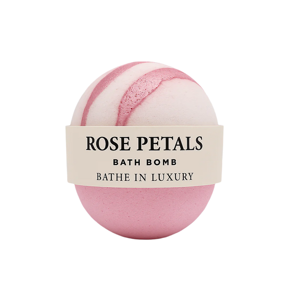 Rose Petals Bath Bomb – Luxurious Floral Soak | Romantic & Soothing