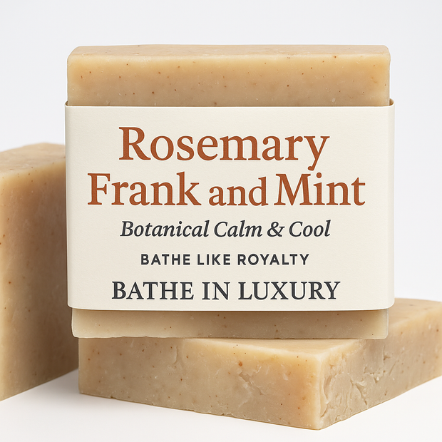 Rosemary Frank and Mint Soap Bar – Herbal Clarity & Cooling Comfort