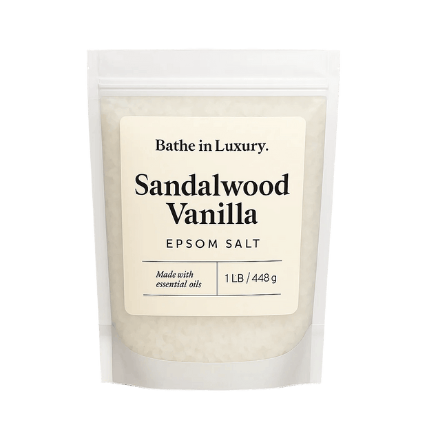 Sandalwood Vanilla Epsom Salt