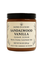 Sandalwood Vanilla Sugar Scrub
