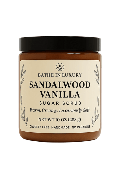 Sandalwood Vanilla Sugar Scrub