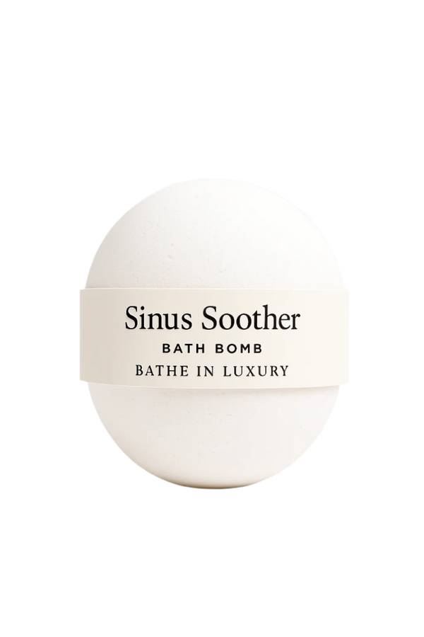 Sinus Soother Bath Bomb – Menthol-Infused Relief | Breathe Easy & Rejuvenate