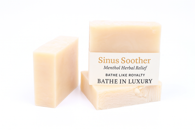 Sinus Soother Soap Bar – Menthol Herbal Relief | Clear & Refreshing