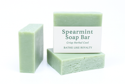 Spearmint Soap Bar – Crisp Herbal Cool | Refreshing & Uplifting