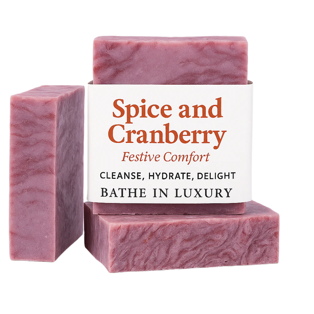 SpiceandCranberrySoapBar