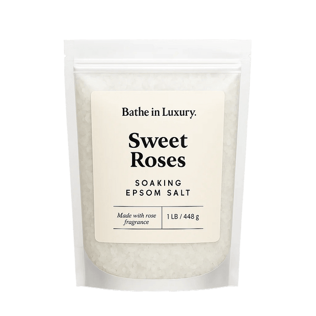 Sweet Roses Epsom Salt – Soothing Floral Bath Soak