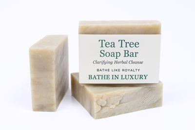 Tea Tree Soap Bar – Clarifying Herbal Cleanse | Fresh & Balancing
