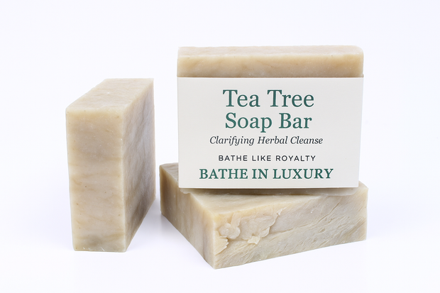 Tea Tree Soap Bar – Clarifying Herbal Cleanse | Fresh & Balancing