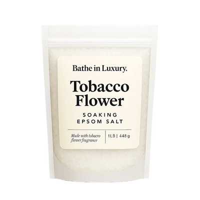 Tobacco Flower Epsom Salt – Warm & Floral Bath Soak